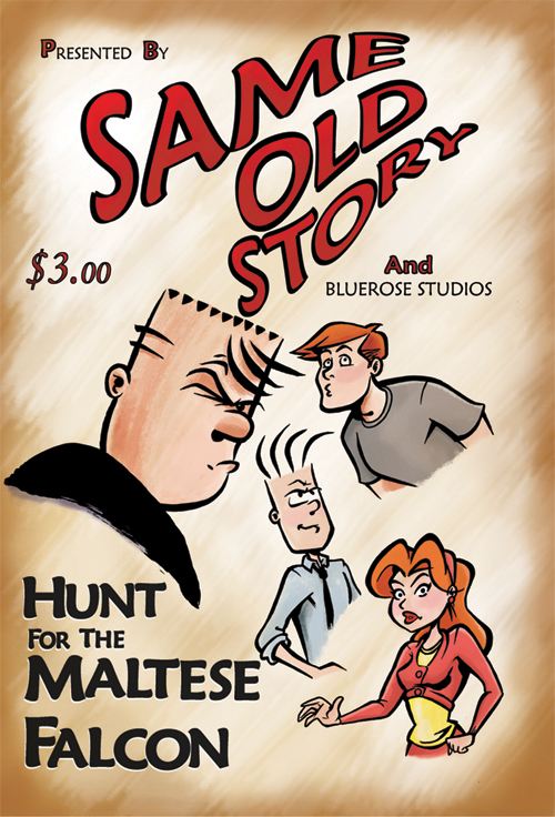 Hunt for the Maltese Falcon – Cover
